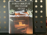 Forty Original Pieces for Piano